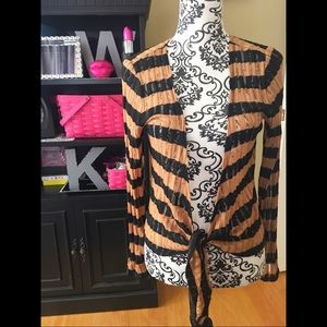 COLDWATER CREEK SHEER SHRUG SIZE LARGE